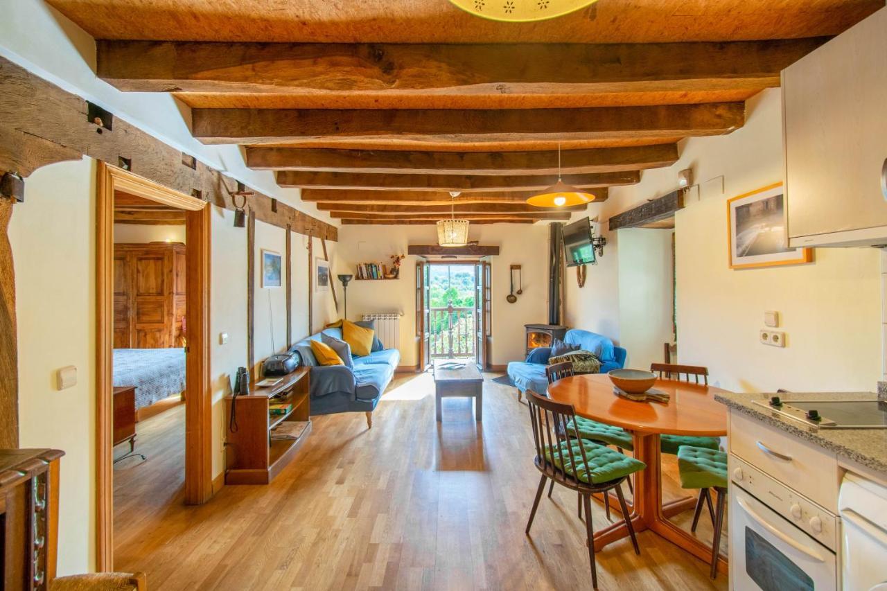 Casa Monaut, Acogedores Apartamentos A Los Pies De La Selva De Irati Saragueta Εξωτερικό φωτογραφία